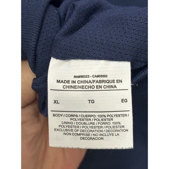 Nike USA National Team Soccer Jacket  Womens  XL Navy Football Training Fleece - Picture 10 of 16
